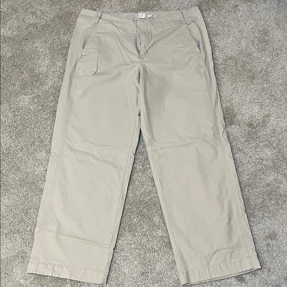 A New Day Beige Stretch Pants